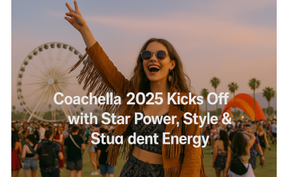 Coachella 2025 Kicks Off with Star Power, Style & Student Energy