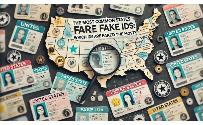 The Most Common States for Fake IDs: Which IDs Are Faked the Most?