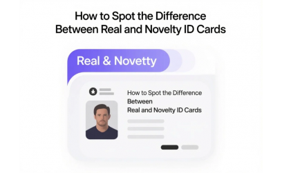 How to Spot the Difference Between Real and Novelty ID Cards