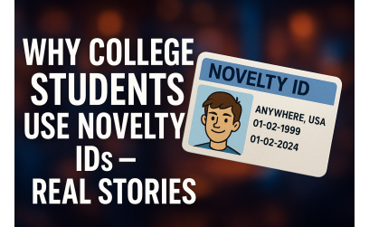 Why College Students Use Novelty IDs – Real Stories