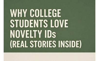 Why College Students Love Novelty IDs (Real Stories Inside)