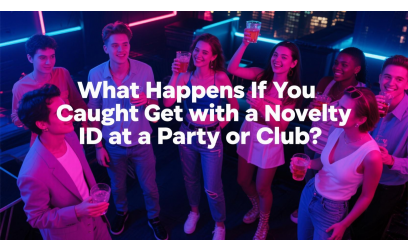 What Happens If You Get Caught with a Novelty ID at a Party or Club?