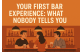 Your First Bar Exper..