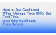 How to Act Confident..