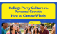 College Party Cultur..