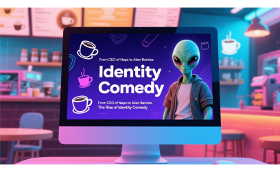 From CEO of Naps to Alien Barista: The Rise of Identity Comedy