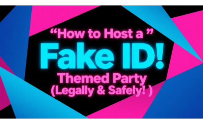 How to Host a “Fake ID” Themed Party (Legally & Safely!)