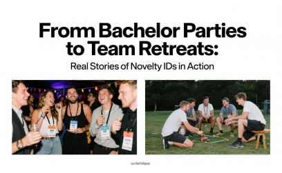 From Bachelor Parties to Team Retreats: Real Stories of Novelty IDs in Action