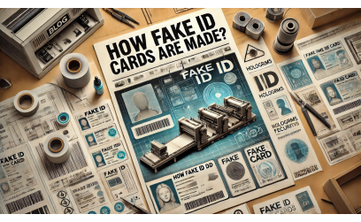 How fake ID cards are made?