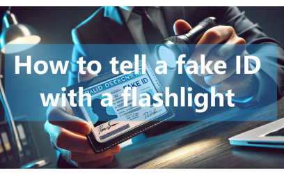 ​How to tell a fake ID with a flashlight