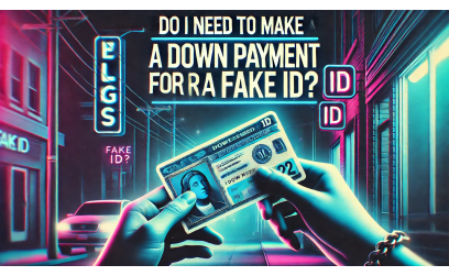 Do I Need to Make a Down Payment for a Fake ID?