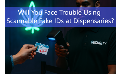 Will You Face Trouble Using Scannable Fake IDs at Dispensaries?
