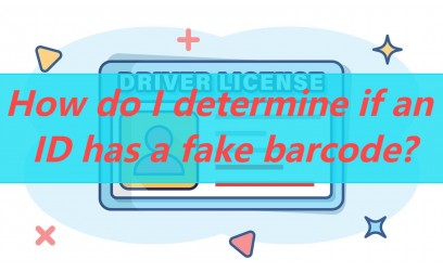 How do I determine if an ID has a fake barcode?