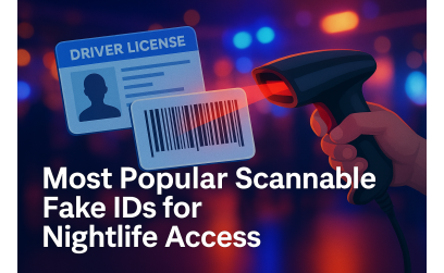 Most Popular Scannable Fake IDs for Nightlife Access