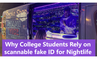 Why College Students Rely on scannable fake ID for Nightlife