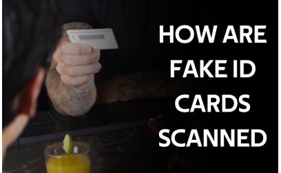 How are fake ID cards scanned