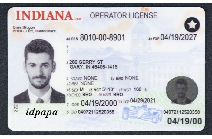 Indiana Fake ID