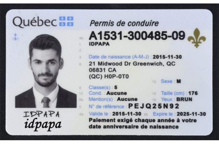 Quebec Fake ID