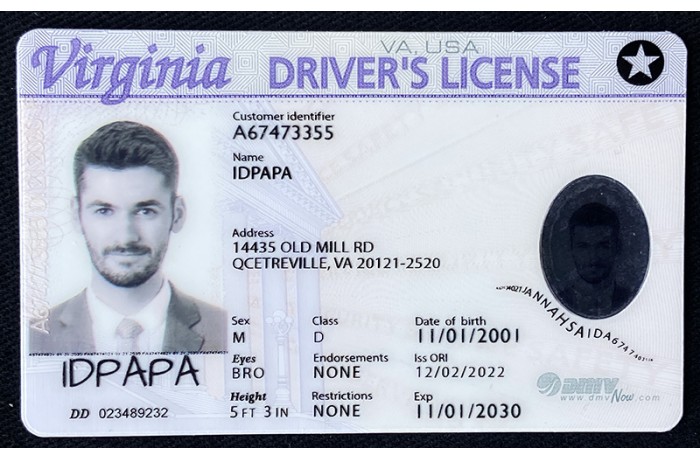 Virginia Fake ID