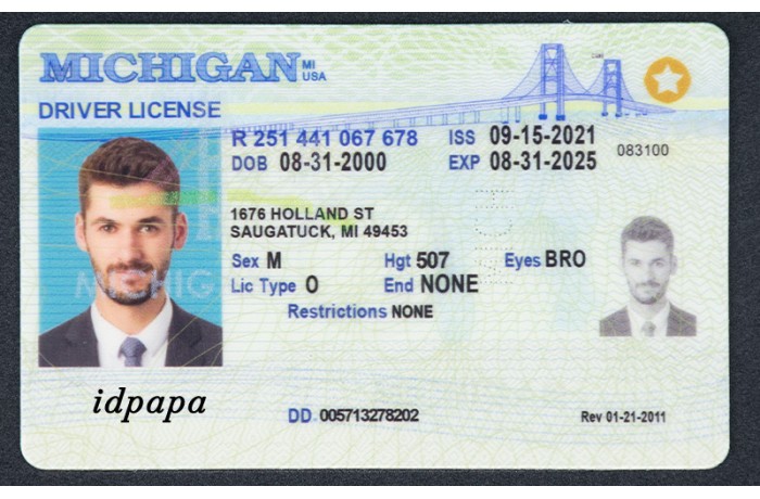 Michigan Fake ID