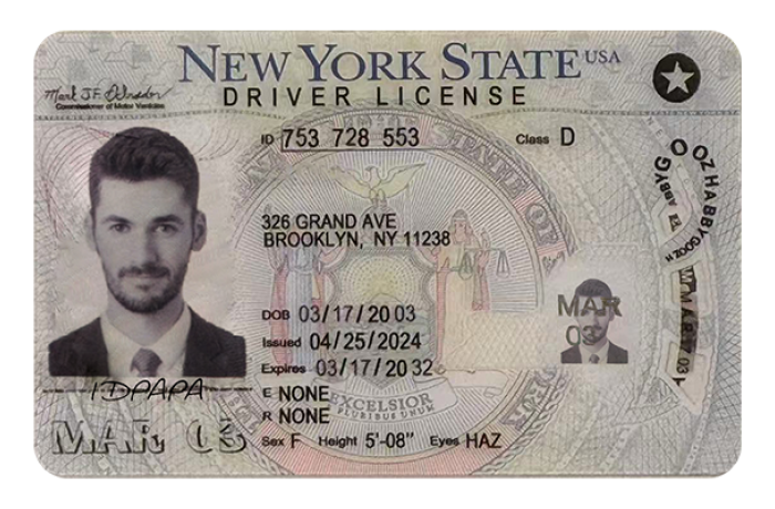 New York Fake ID (2025 Version)