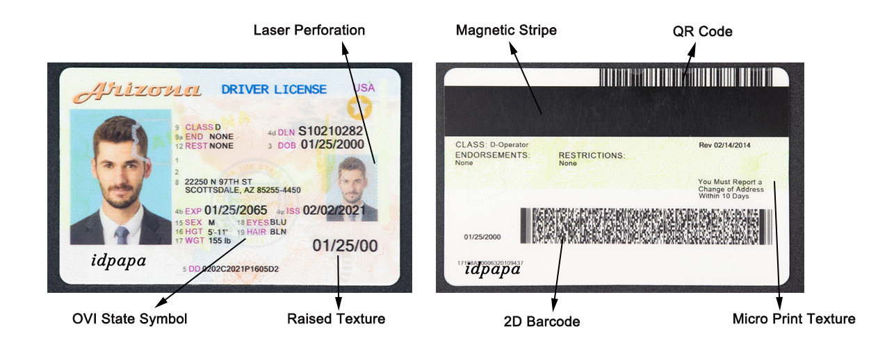 Arizona Scannable Fake ID Arizona Scannable Fake ID