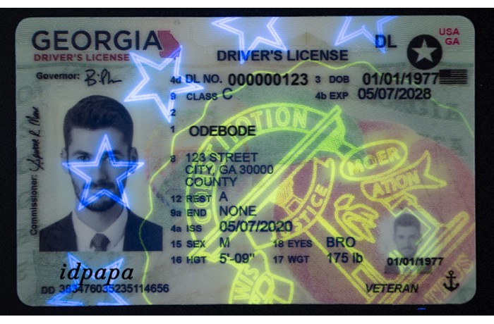 Georgia scannable IDs