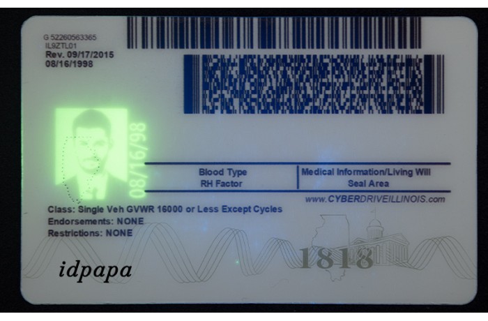 Illinois fake ID