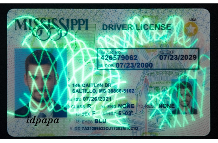Mississippi fake id