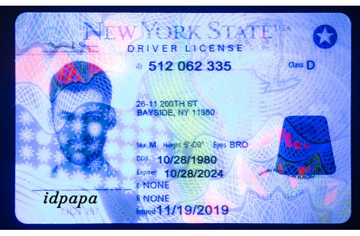 New York state-scannable id