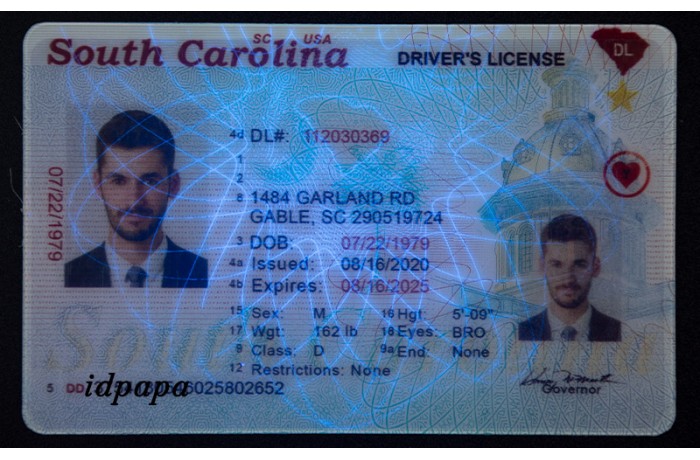 South Carolina fake-id
