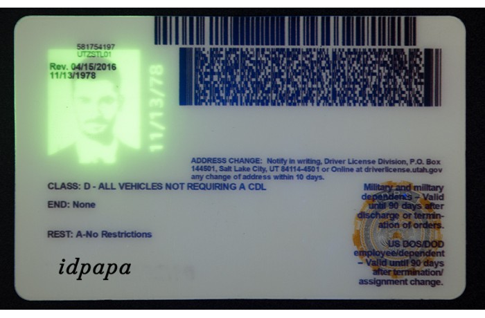 Utah-fake-id