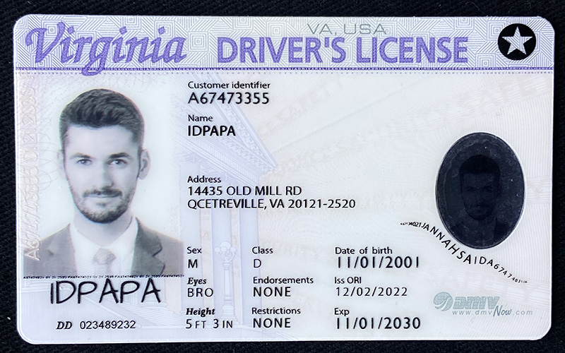 Virginia fake-id