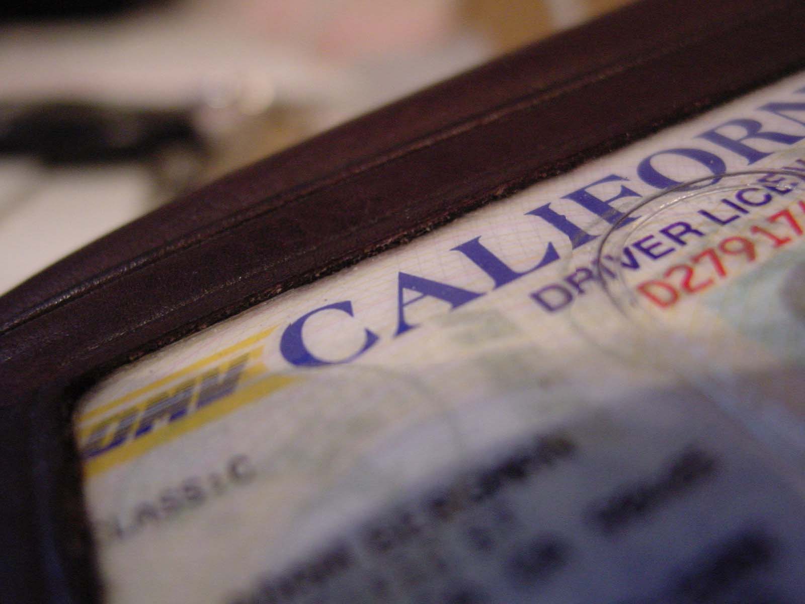 Scannable California IDs Card